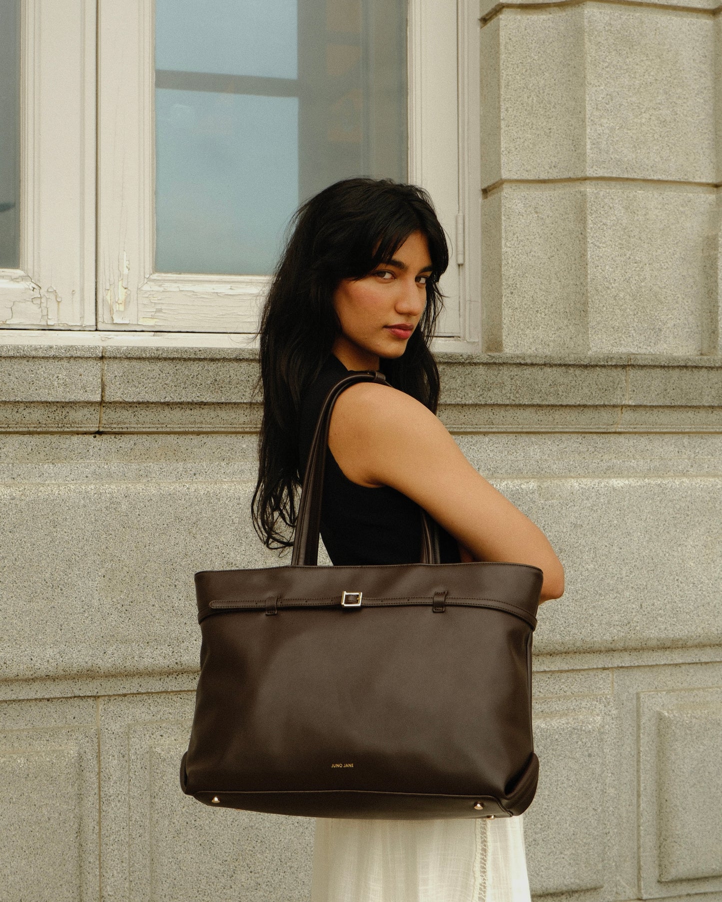 The Noa Tote (Espresso)