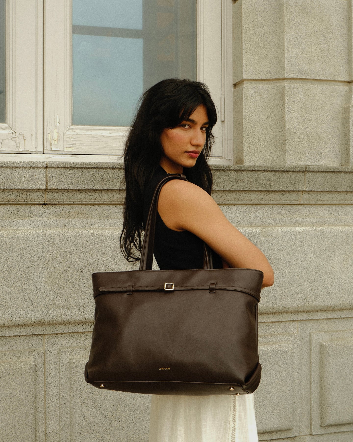 The Noa Tote (Espresso)