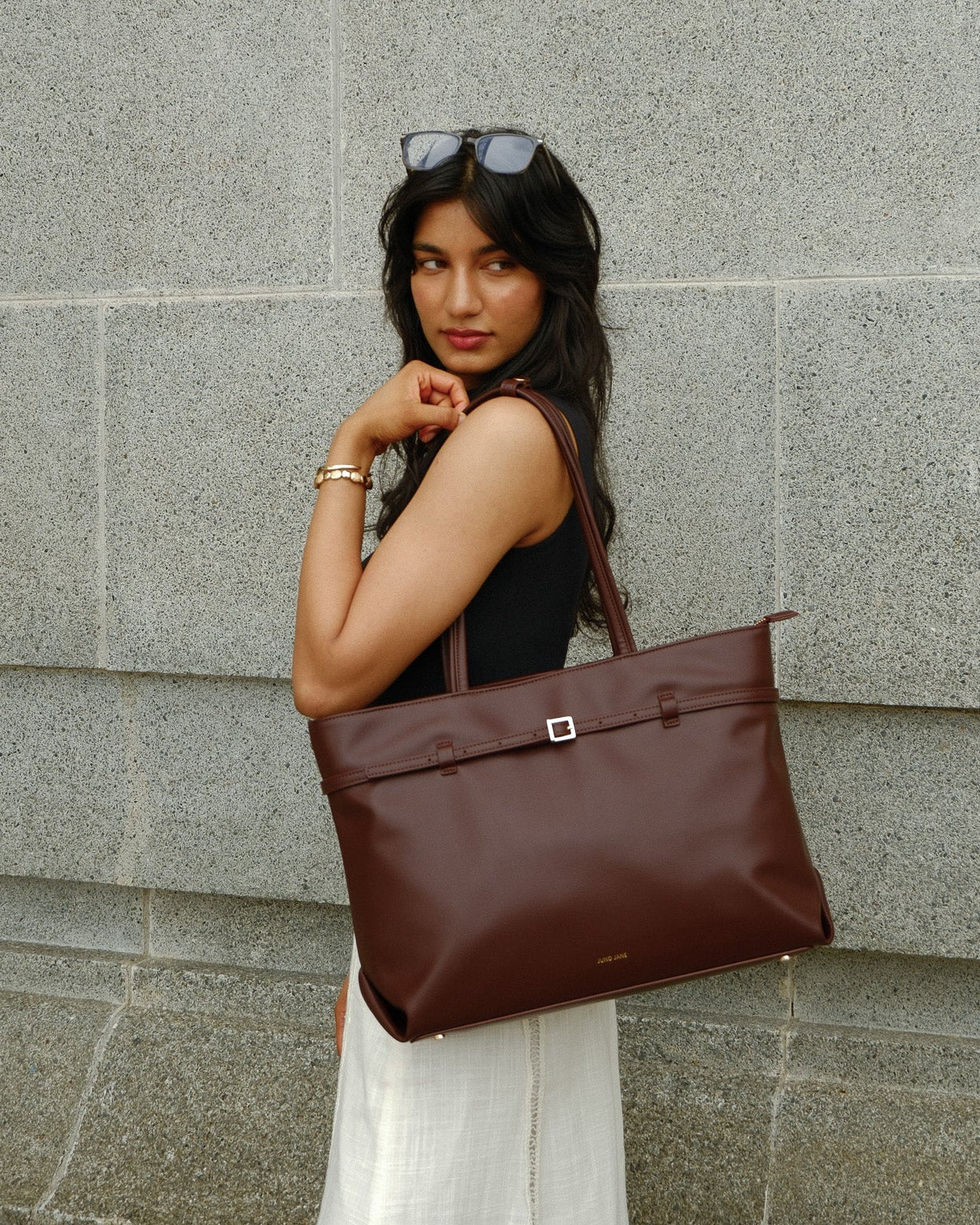 The Noa Tote (Wine) - Preorder