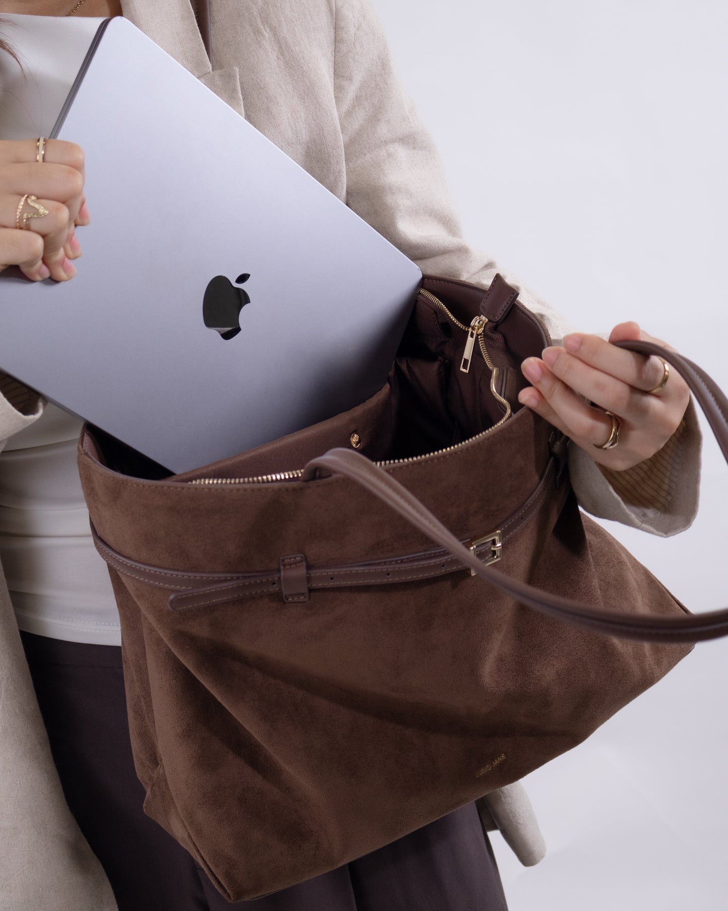 The Noa Tote (Mocha)