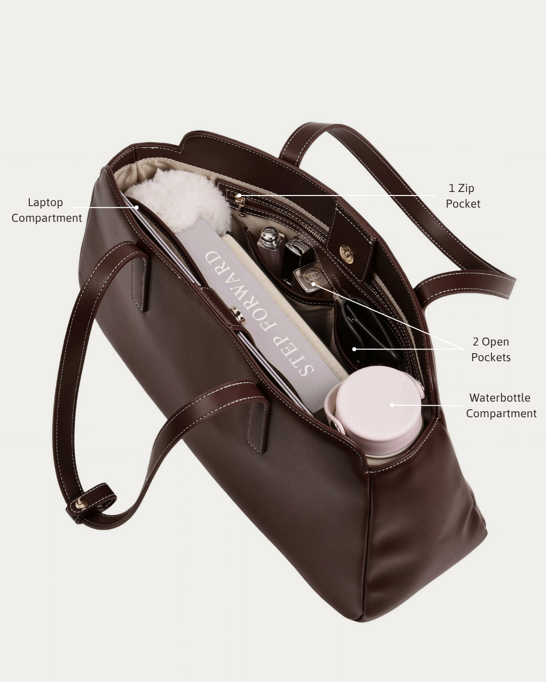 The Kai Tote (Espresso) | B-Grade Sale